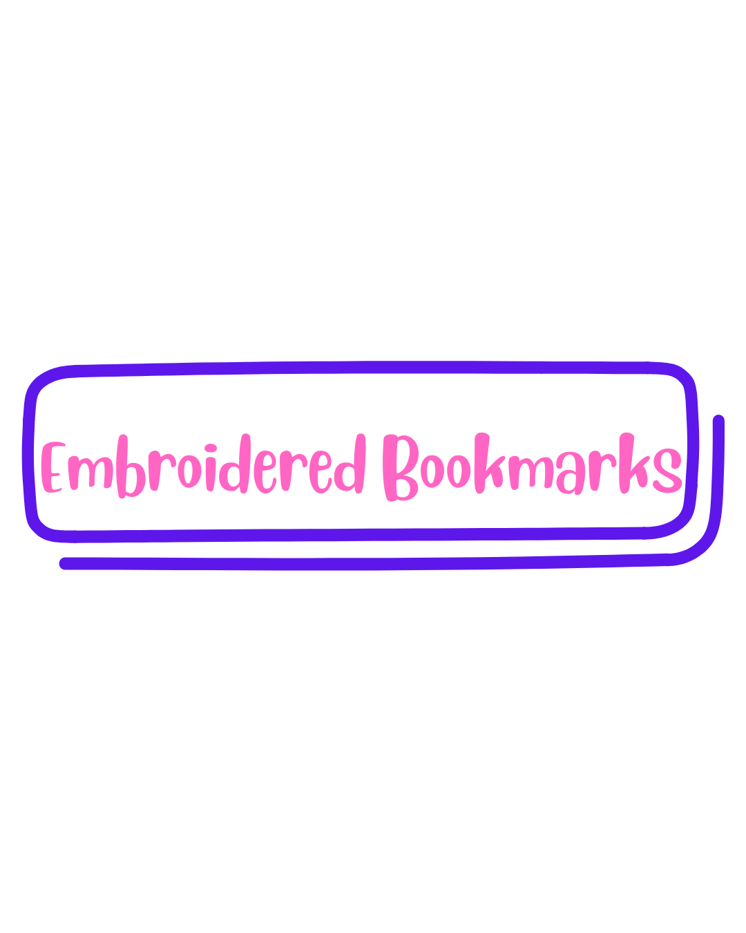 Embroidered Bookmarks