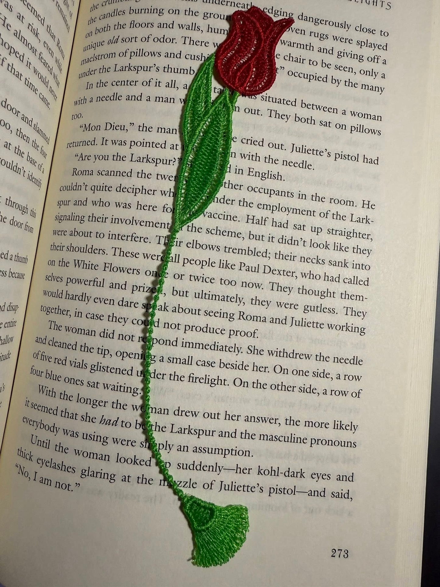 Embroidered Bookmarks