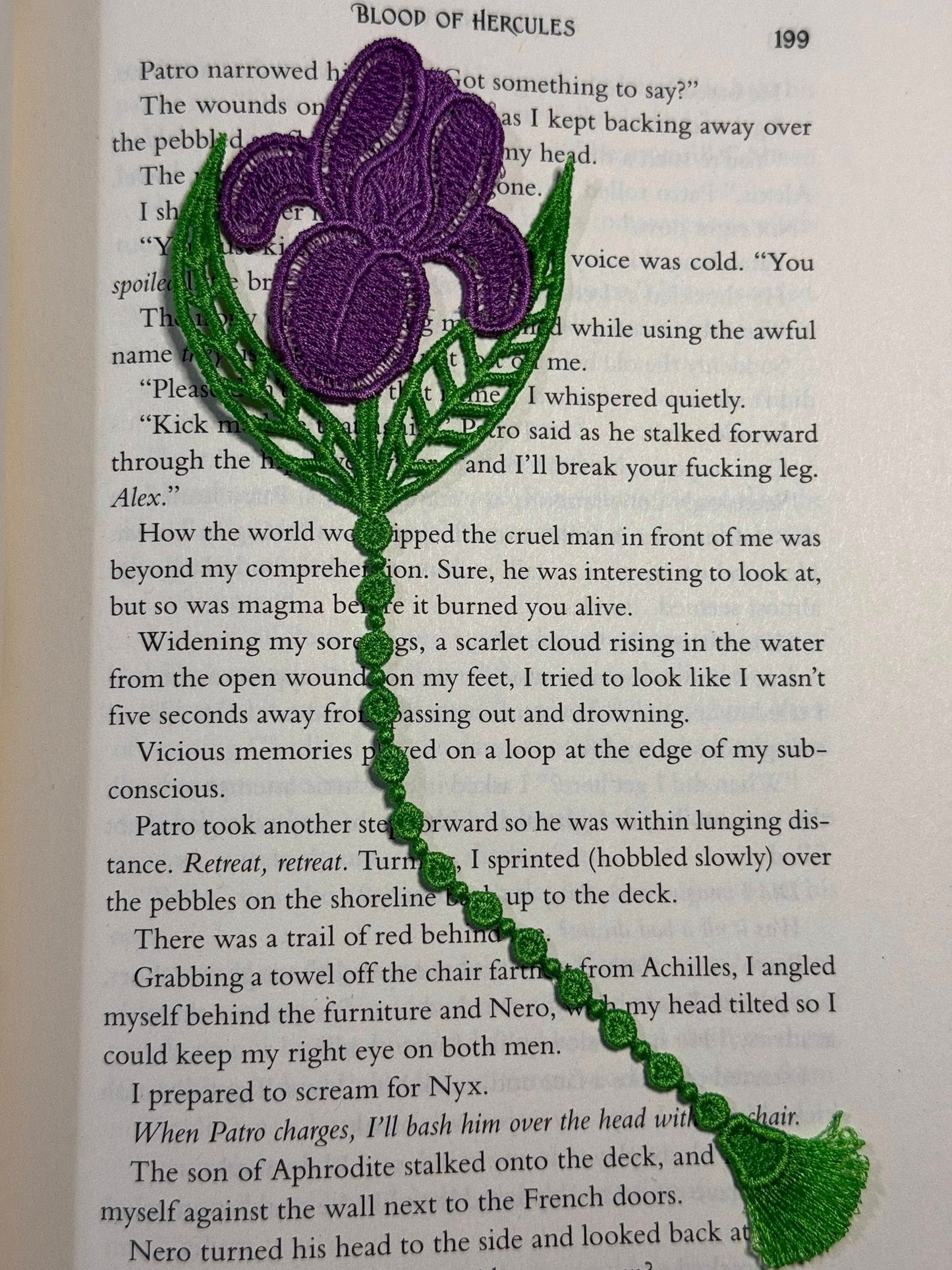 Embroidered Bookmarks