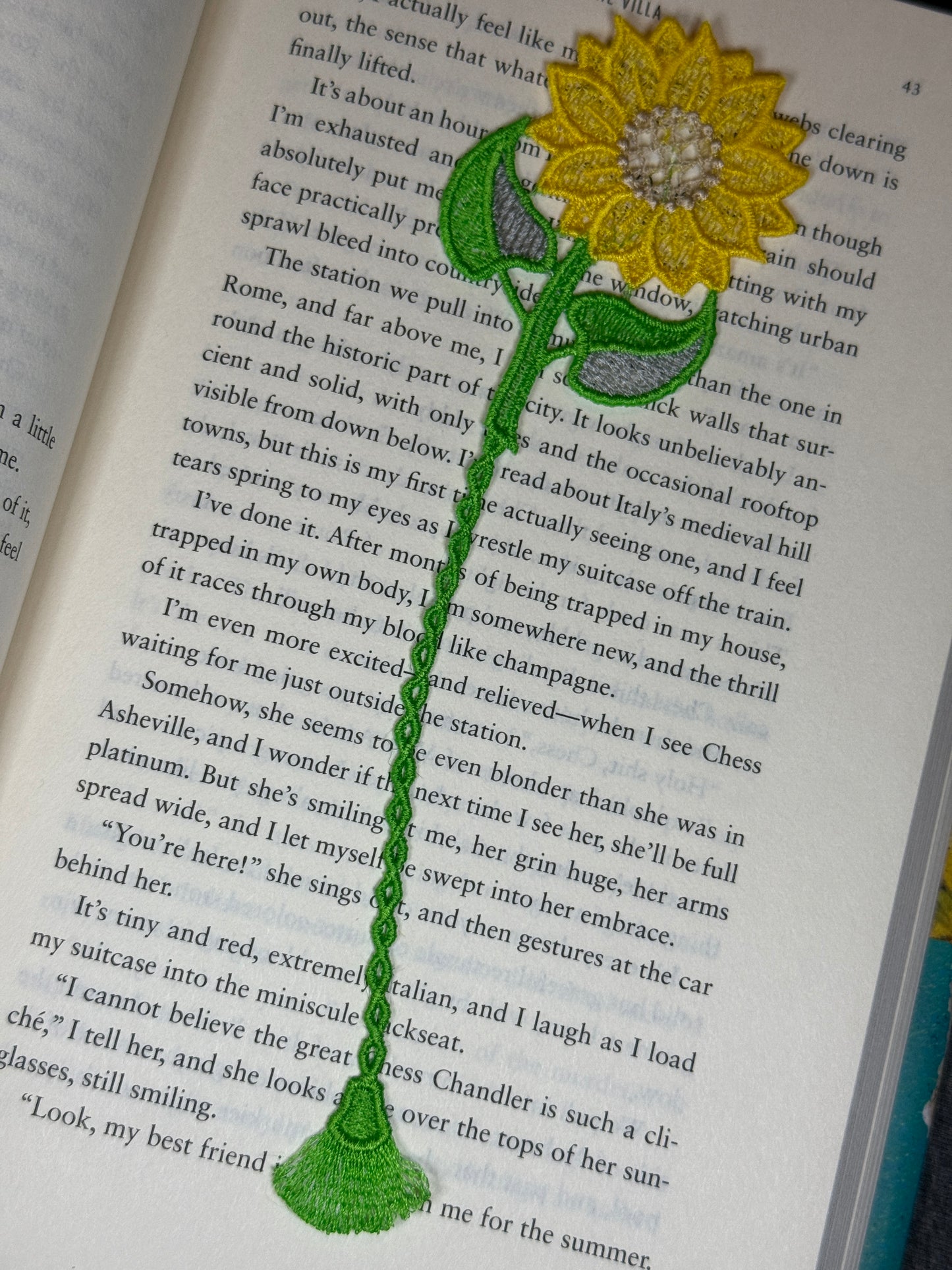 Embroidered Bookmarks