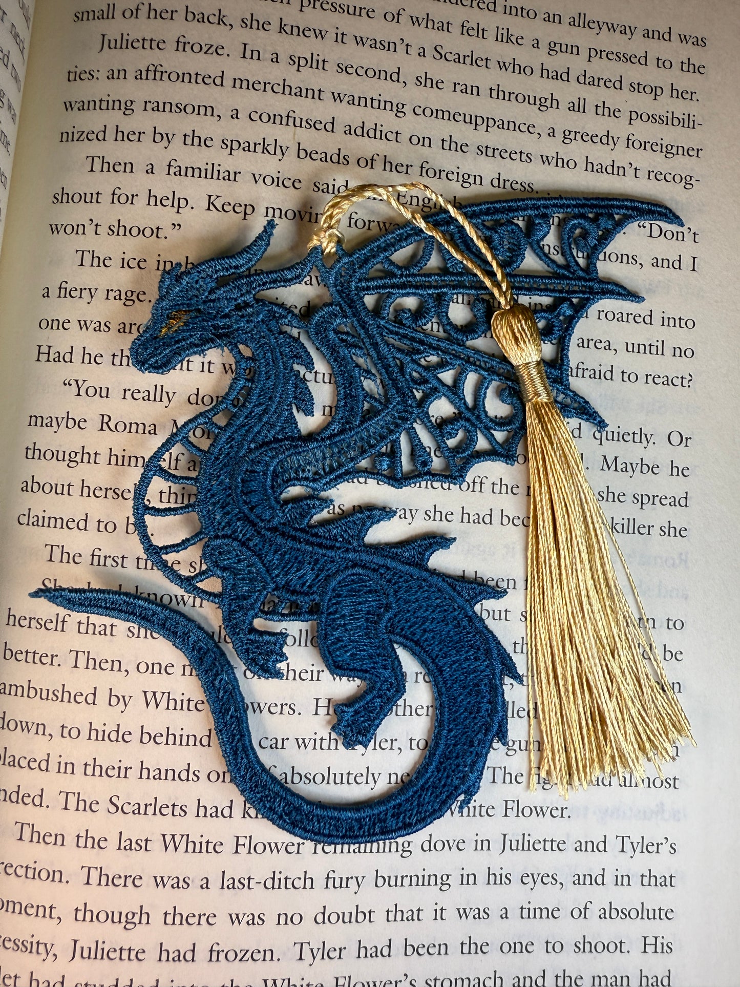 Embroidered Bookmarks