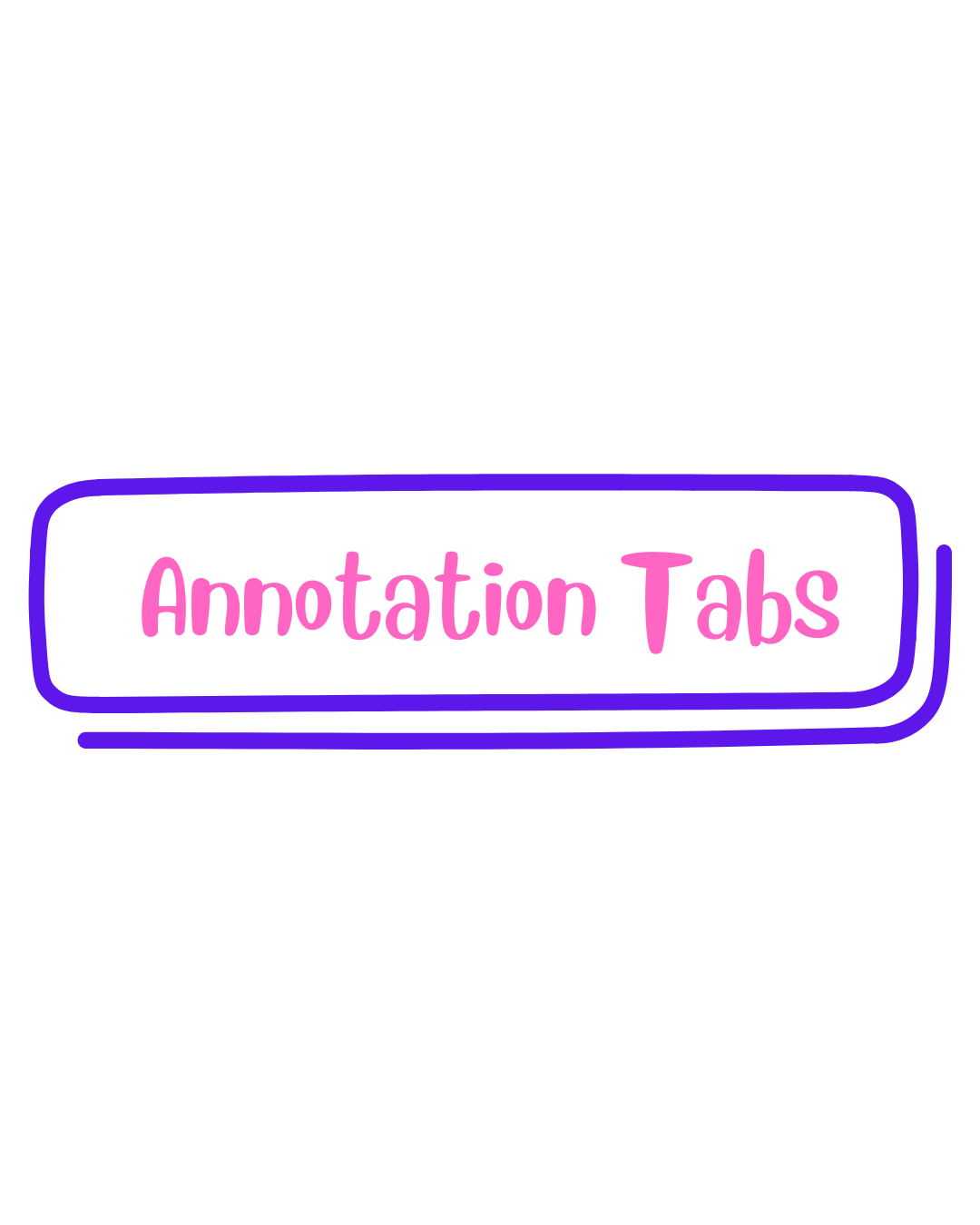 Annotation Tabs